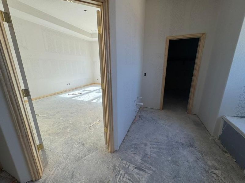 In-progress construction of a new home in Oak Grove Addition, Springtown, TX (Image 4). In-progress construction of a new home in Oak Grove Addition, Springtown, TX (Image 4).