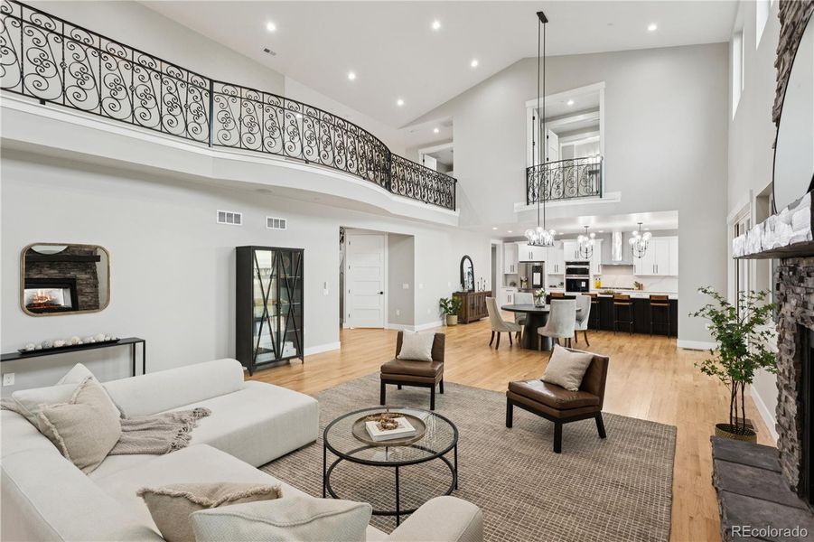 Furnished interior view inside a new home in , Hudson (Image 17).