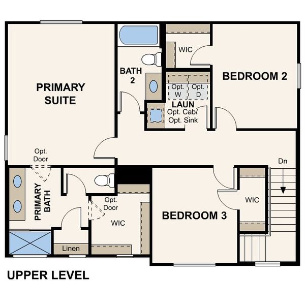 2D floor plan layout of this home in The Ridge Collection at Superstition Vista, Apache Junction, AZ (Image 3). 2D floor plan layout of this home in The Ridge Collection at Superstition Vista, Apache Junction, AZ (Image 3).