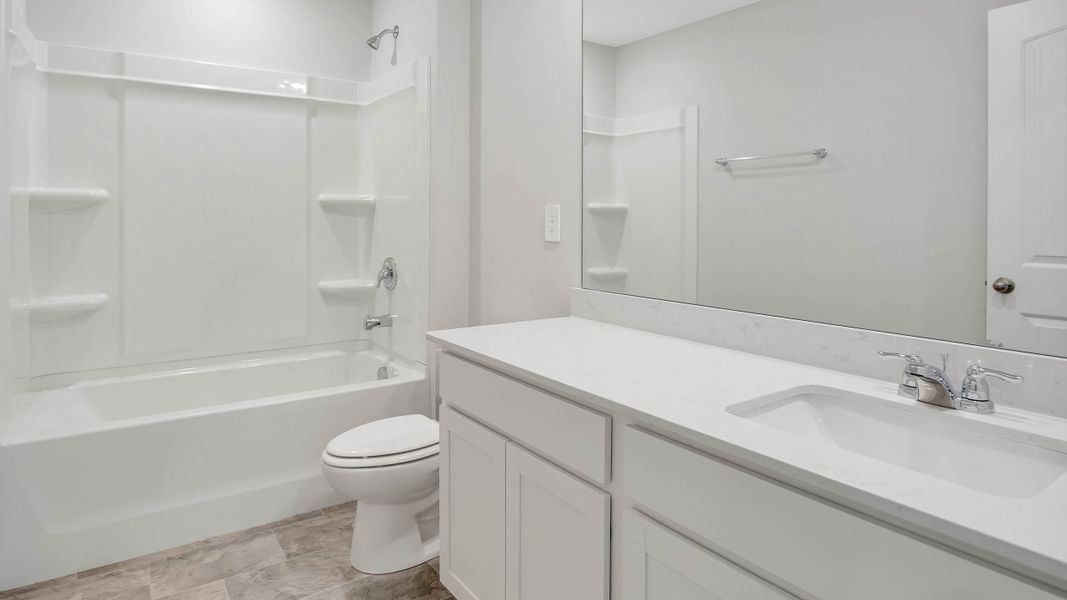 Furnished interior view inside a new home in Timberwalk, Cookeville (Image 9).