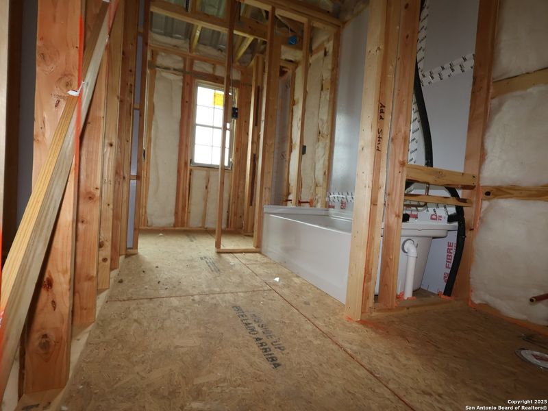 In-progress construction of a new home in Park Place, New Braunfels, TX (Image 33). In-progress construction of a new home in Park Place, New Braunfels, TX (Image 33).