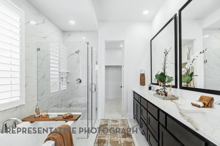 Furnished interior view inside a new home in Kresston, Montgomery (Image 31).