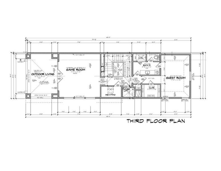 3rd Story Floorplan