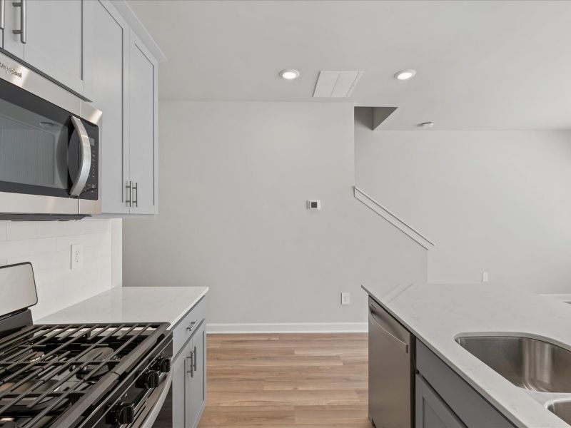Furnished interior view inside a new home in Valentine Townes, Greer (Image 8).