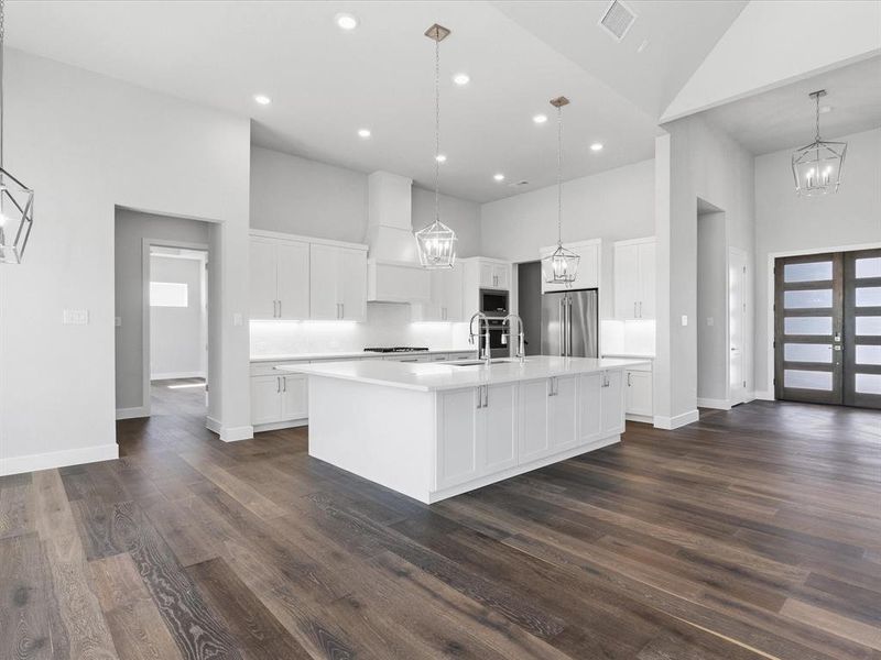Furnished interior view inside a new home in Hidden Valley I, Princeton (Image 7).