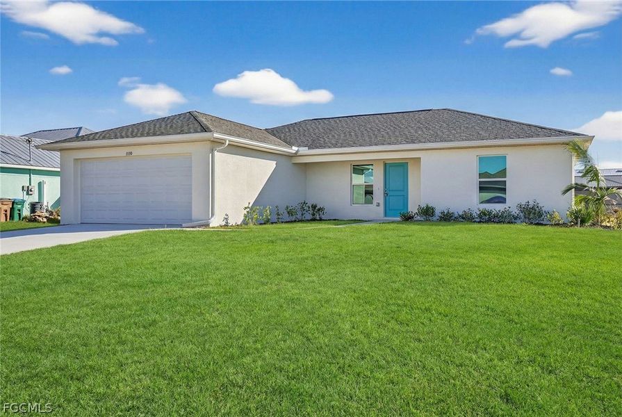 Exterior details and patio area of a home in Cape Coral, Cape Coral (Image 2). Exterior details and patio area of a home in Cape Coral, Cape Coral (Image 2).