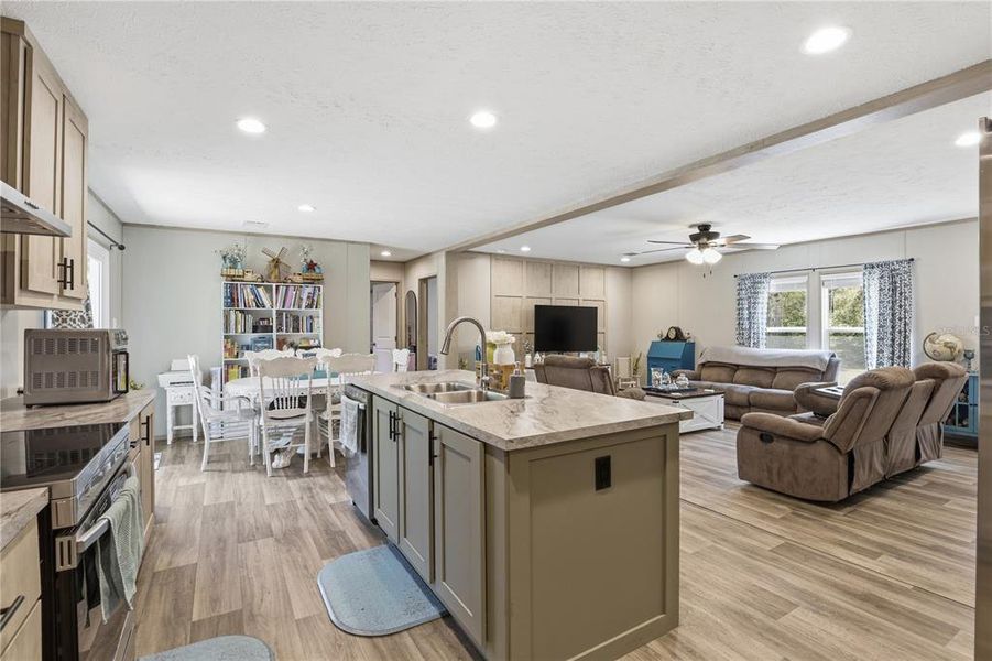 Furnished interior view inside a new home in , Newberry (Image 16).