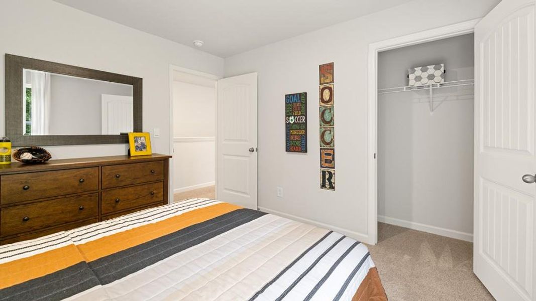 Furnished interior view inside a new home in Braselton Village, Braselton (Image 38). Furnished interior view inside a new home in Braselton Village, Braselton (Image 38).