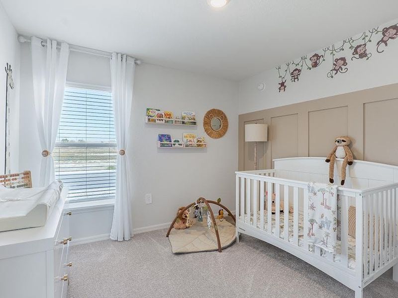 Secondary bedrooms provide space for everyone in your household - Raychel by Highland Homes Secondary bedrooms provide space for everyone in your household - Raychel by Highland Homes