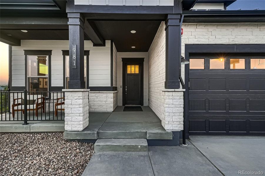 Exterior details and patio area of a home in , Westminster (Image 23).