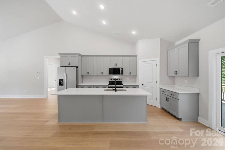 Furnished interior view inside a new home in , Morganton (Image 5).