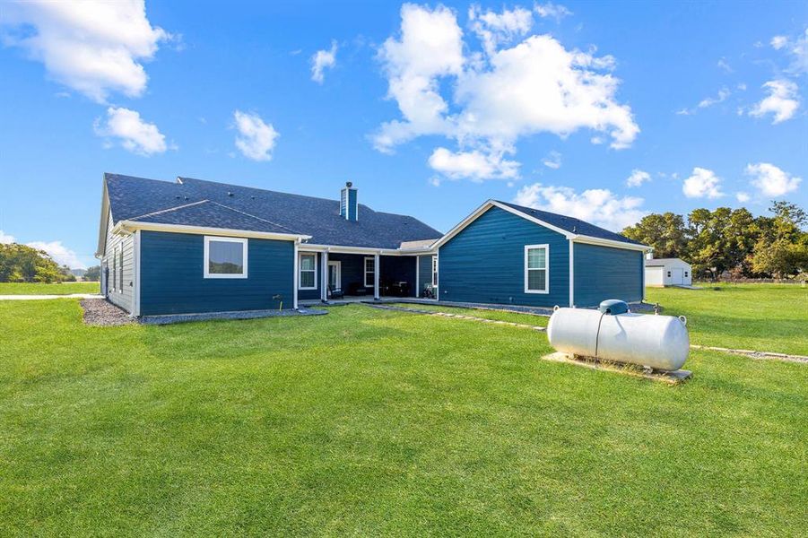 Front exterior of a new home in , Wills Point, TX, highlighting curb appeal (Image 1). Front exterior of a new home in , Wills Point, TX, highlighting curb appeal (Image 1).