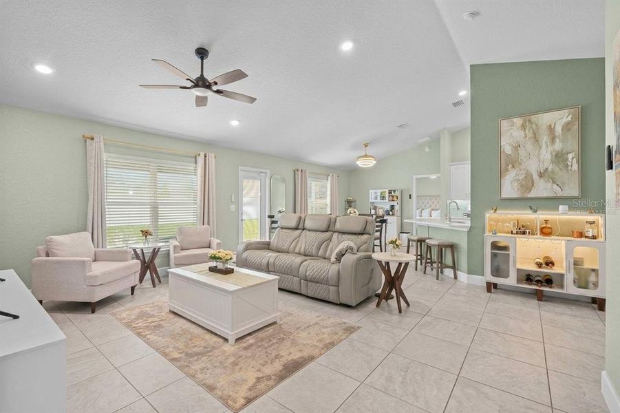 Furnished interior view inside a new home in Orange Blossom Hills, Summerfield (Image 9).