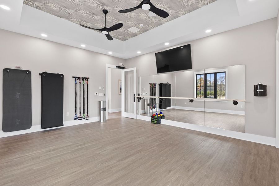 Spacious, unfurnished interior of a new home in Esplanade at Northgate, Indian Trail (Image 19).