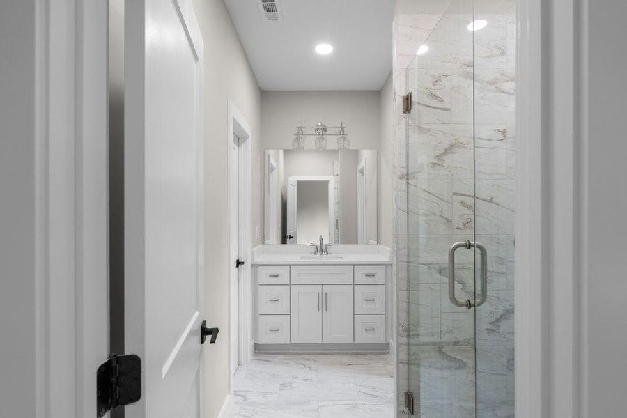 Furnished interior view inside a new home in , Lilburn (Image 17).