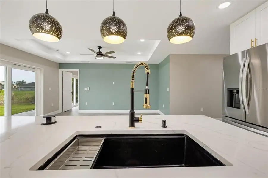 Furnished interior view inside a new home in , Rotonda West (Image 12).