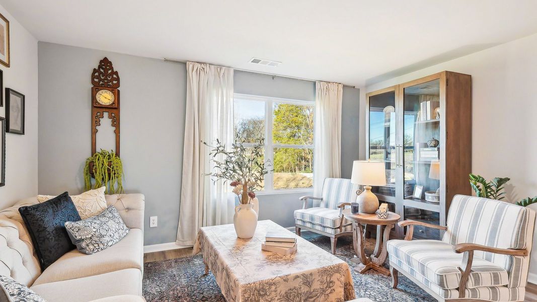 Furnished interior view inside a new home in Villages of Hunters Point, Lebanon (Image 10).