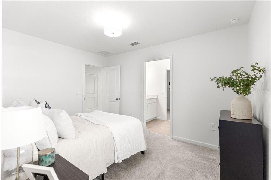 Furnished interior view inside a new home in Millwood: Millwood Estates - The Enclave, Ocala (Image 17). Furnished interior view inside a new home in Millwood: Millwood Estates - The Enclave, Ocala (Image 17).