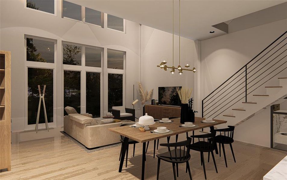 1st floor Living Renderings