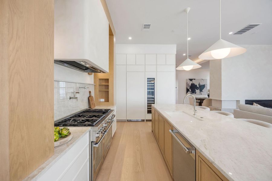 Furnished interior view inside a new home in , Houston (Image 19).