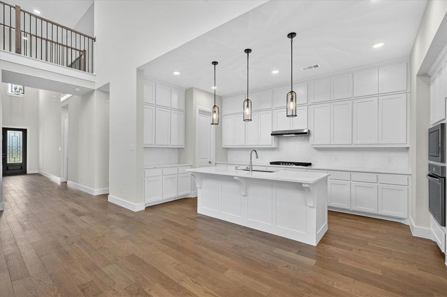 Furnished interior view inside a new home in Cambridge Crossing, Celina (Image 4).