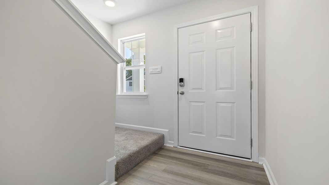Spacious, unfurnished interior of a new home in Cedar Gap, Fountain Inn (Image 14). Spacious, unfurnished interior of a new home in Cedar Gap, Fountain Inn (Image 14).