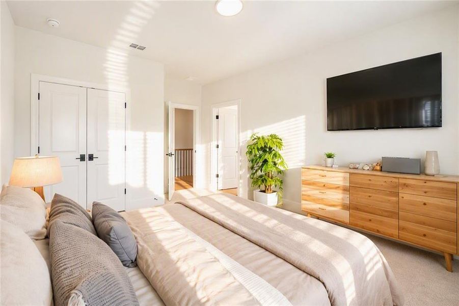 Furnished interior view inside a new home in Waterhaven, Cumming (Image 15).