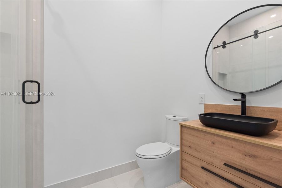Furnished interior view inside a new home in , South Miami (Image 15).