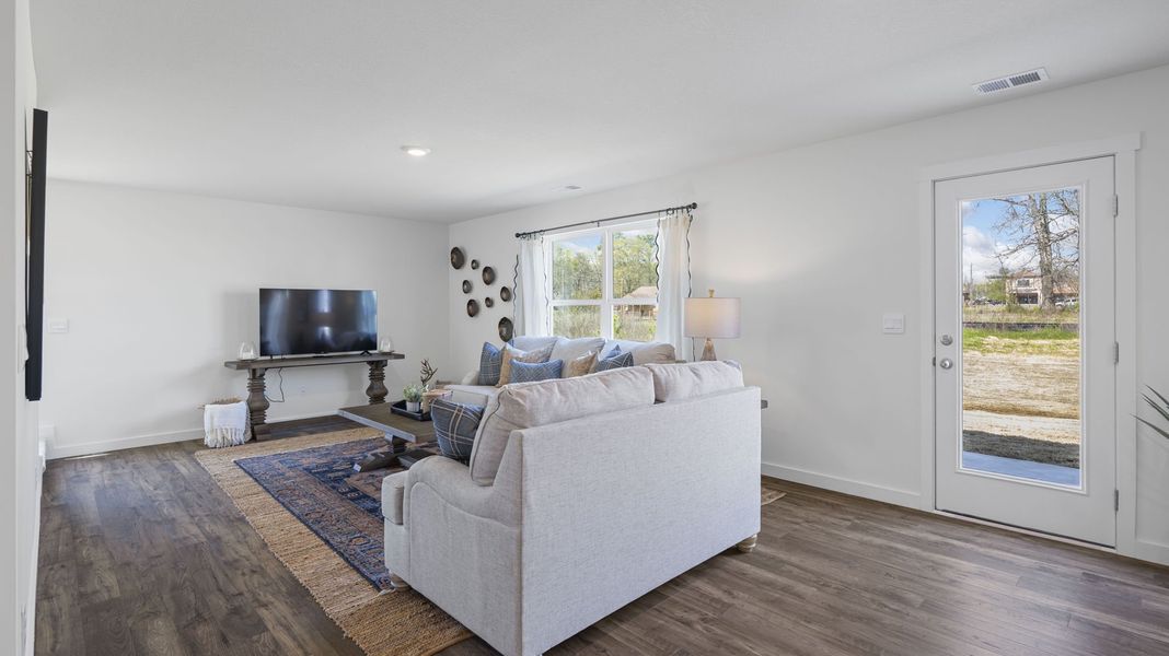 Furnished interior view inside a new home in Timber Creek, Rossville (Image 12). Furnished interior view inside a new home in Timber Creek, Rossville (Image 12).