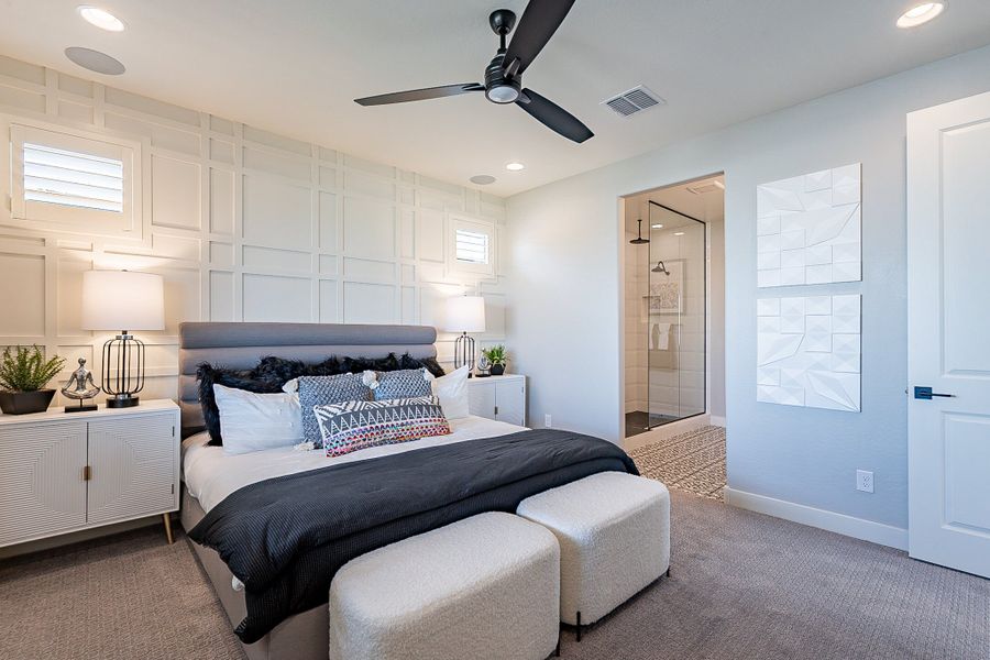 Representative furnished interior of a home built from the Castillo Series - Acacia by Brightland Homes in Castillo at Anderson Parc, Buckeye (Image 28). Representative furnished interior of a home built from the Castillo Series - Acacia by Brightland Homes in Castillo at Anderson Parc, Buckeye (Image 28).