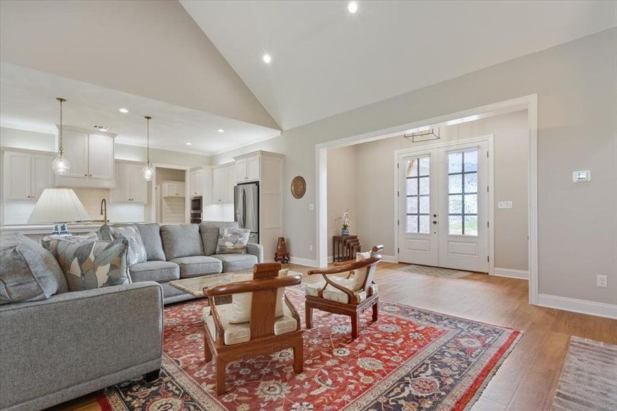 Furnished interior view inside a new home in , Woodway (Image 4). Furnished interior view inside a new home in , Woodway (Image 4).