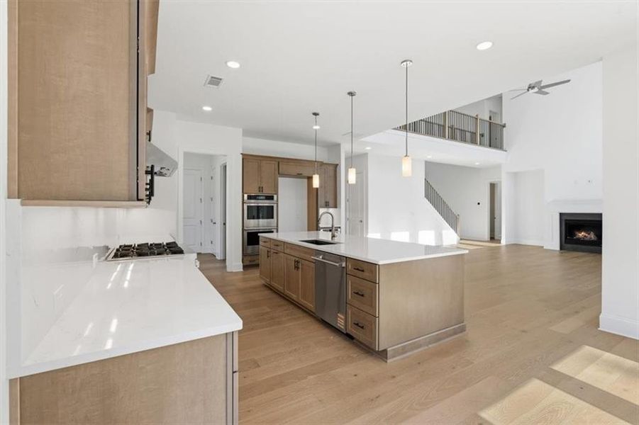 Furnished interior view inside a new home in , Woodstock (Image 4).