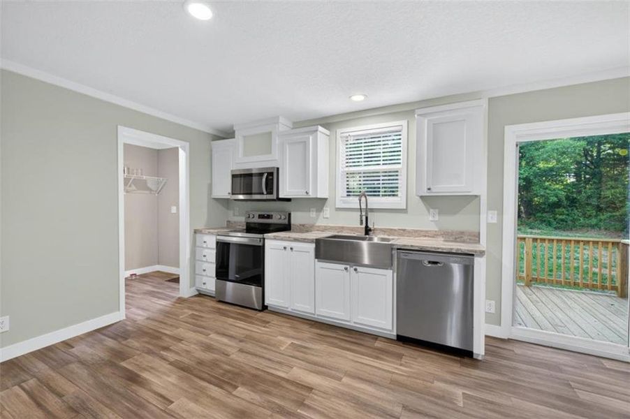 Furnished interior view inside a new home in , Loganville (Image 8).