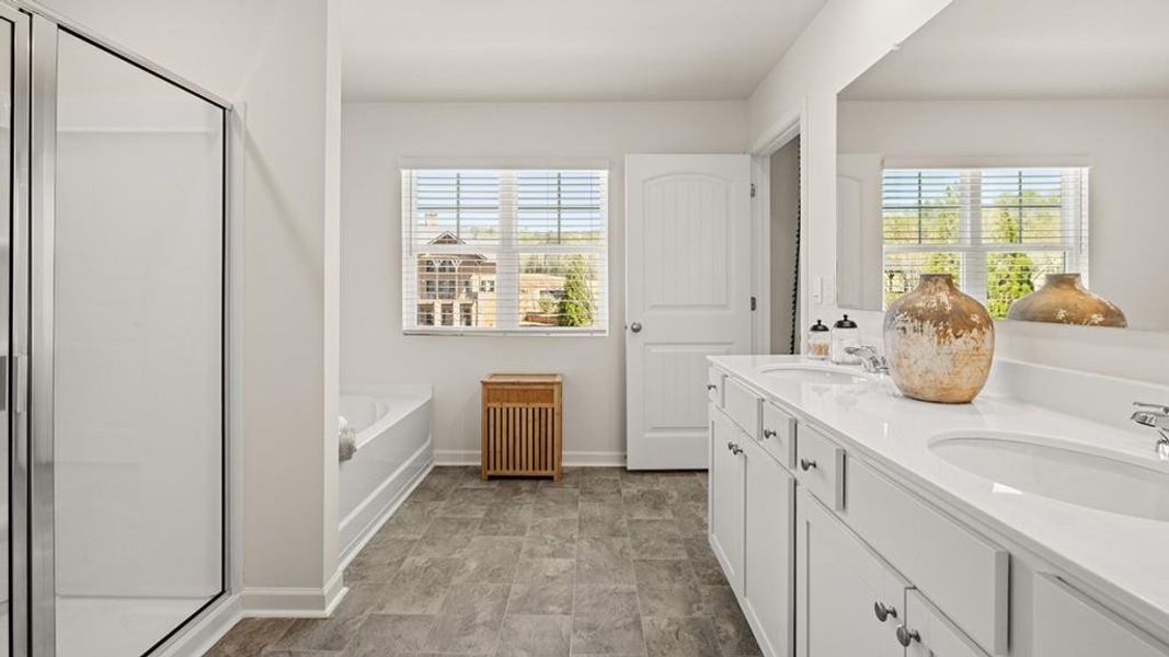 Furnished interior view inside a new home in Hughes Court, Dawsonville (Image 7).