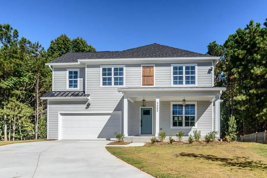 Front exterior of a new home in , Decatur, GA, highlighting curb appeal (Image 2). Front exterior of a new home in , Decatur, GA, highlighting curb appeal (Image 2).