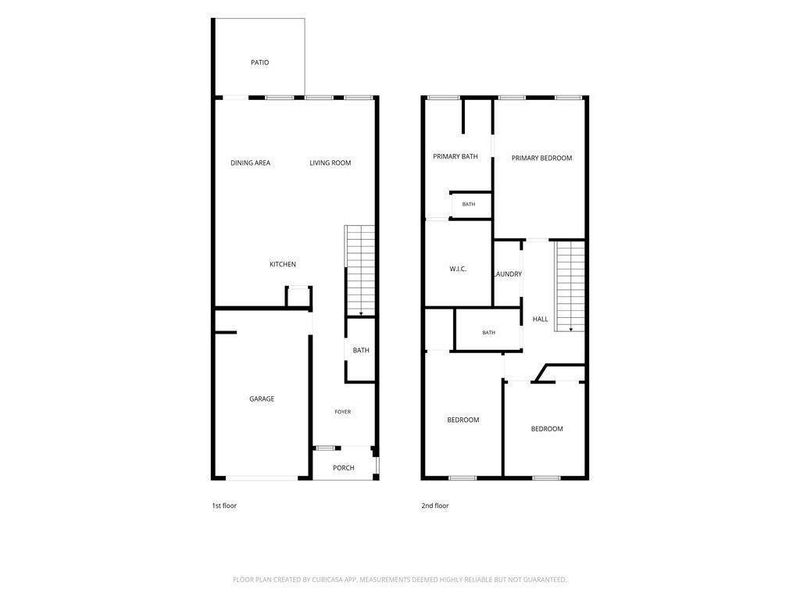 2D floor plan layout of this home in , Hoschton, GA (Image 5).