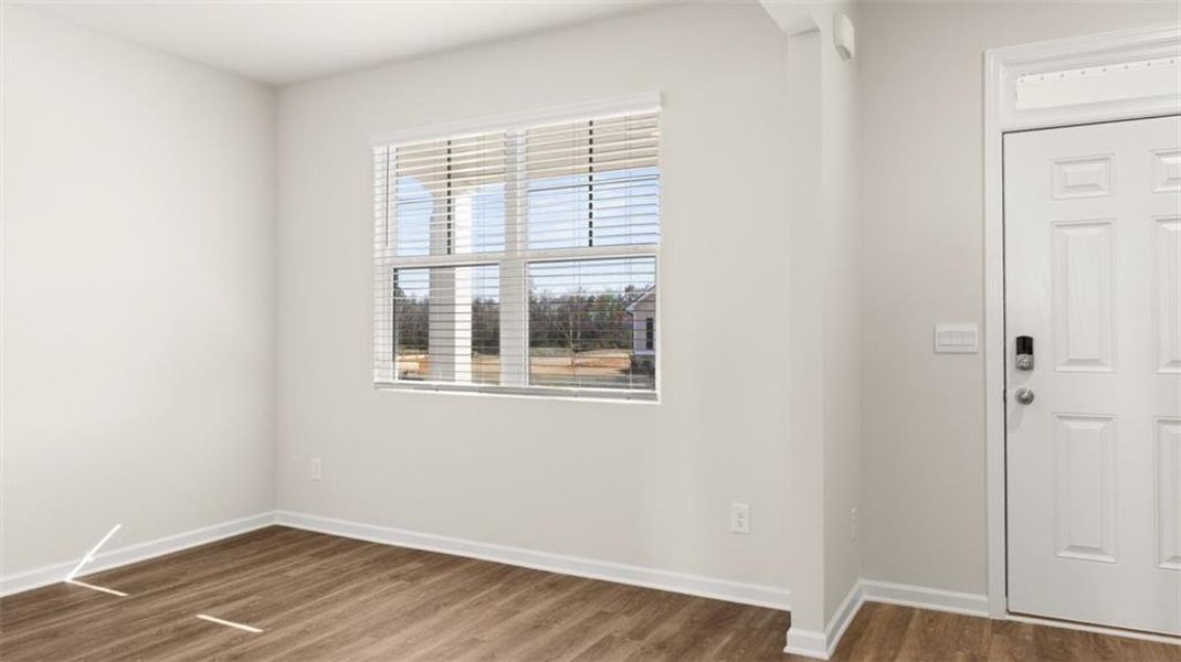 Spacious, unfurnished interior of a new home in The Preserve at Agricultural Village, Perry (Image 37).