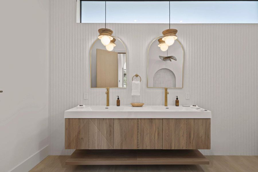 Furnished interior view inside a new home in , Delray Beach (Image 43). Furnished interior view inside a new home in , Delray Beach (Image 43).