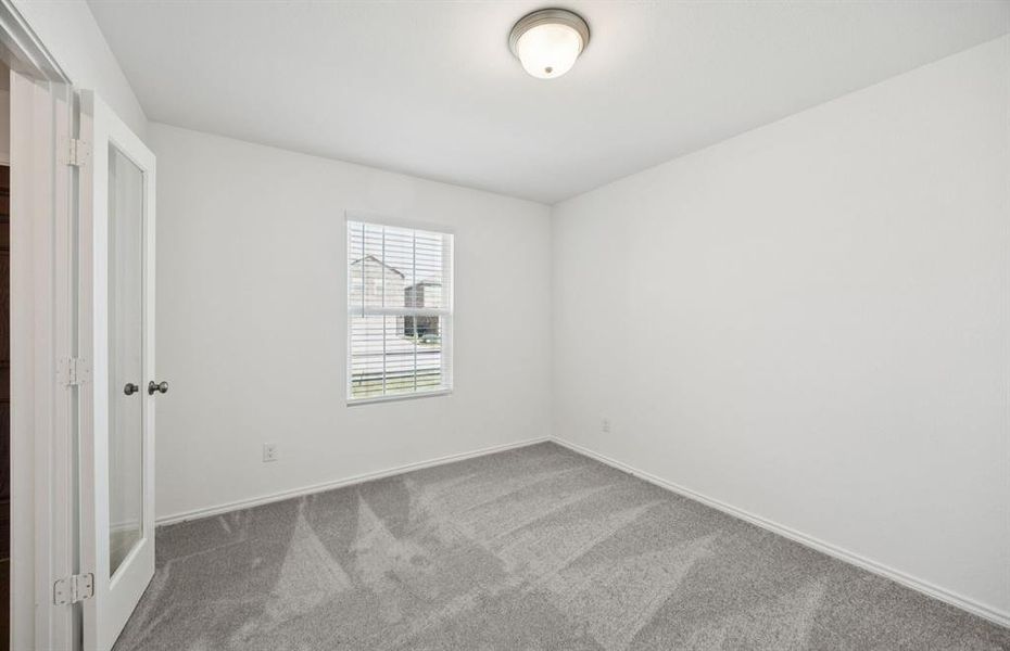 Flexible living space can be used as a study Flexible living space can be used as a study