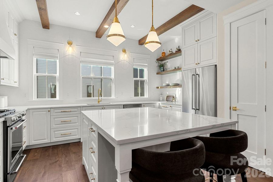 Furnished interior view inside a new home in , Charlotte (Image 4).