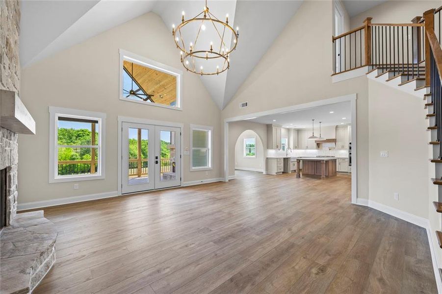 Spacious, unfurnished interior of a new home in , Monroe (Image 24).