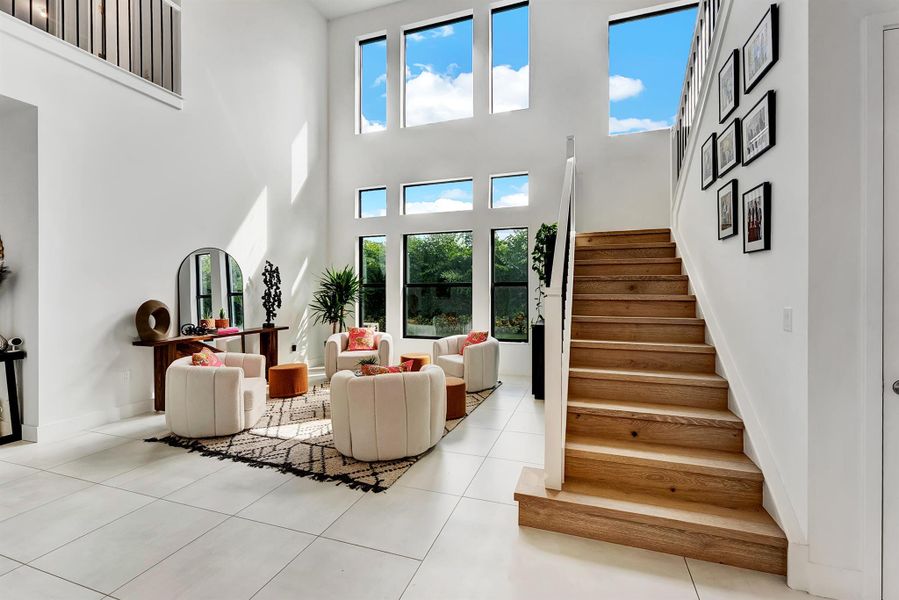 Furnished interior view inside a new home in , Boca Raton (Image 27).
