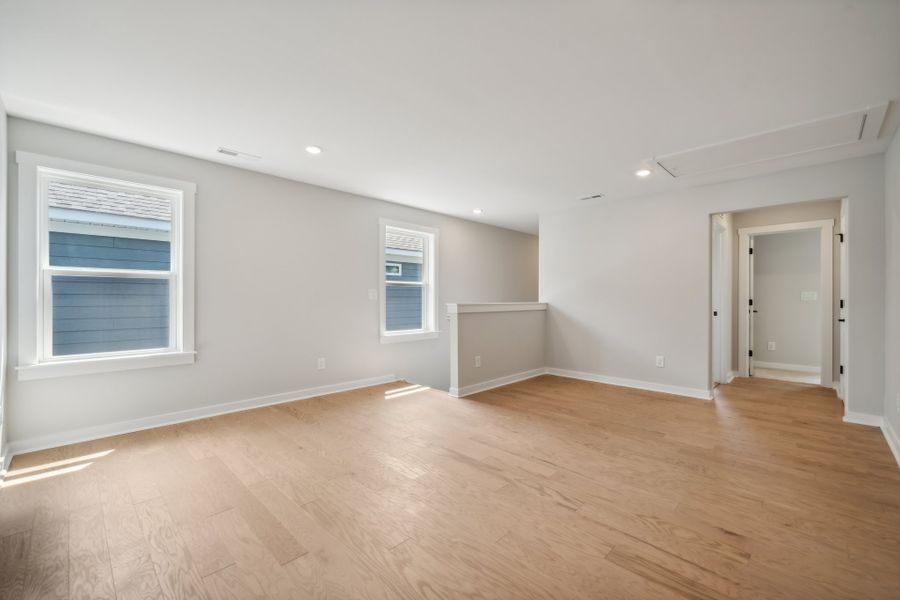 Representative unfurnished interior of a home built from the Rodanthe Premier by Taylor Morrison in Stafford at Langtree, Mooresville (Image 19).
