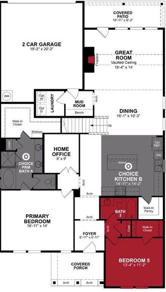 Beazer Homes Goodland Chandler plan