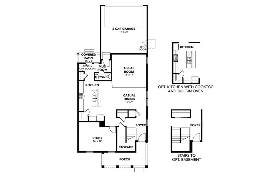 2D floor plan layout of this home in Timnath Lakes, Timnath, CO (Image 2).