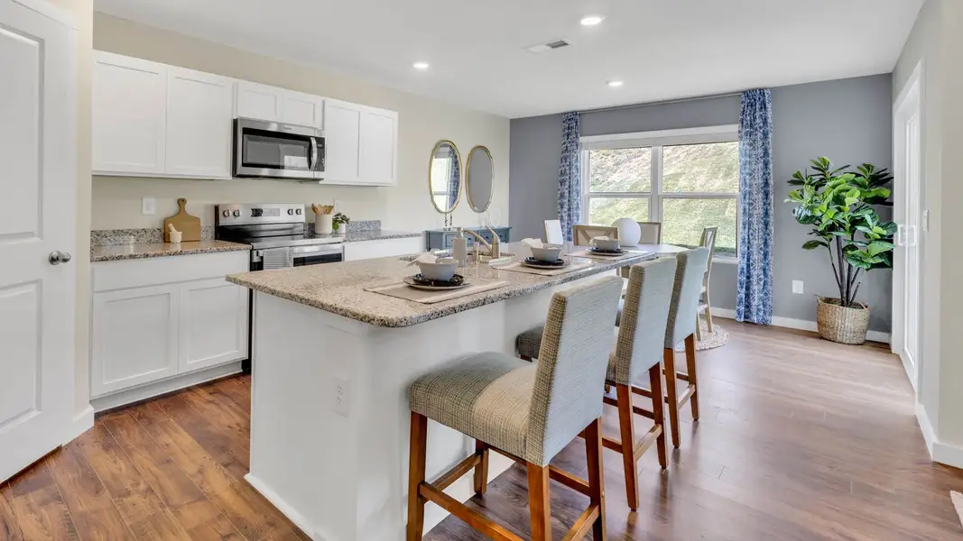Furnished interior view inside a new home in Belhaven, Knoxville (Image 4).