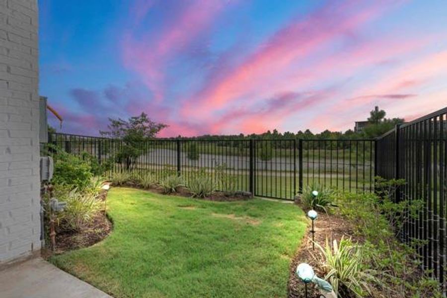 Exterior details and patio area of a home in , Cypress (Image 4). Exterior details and patio area of a home in , Cypress (Image 4).