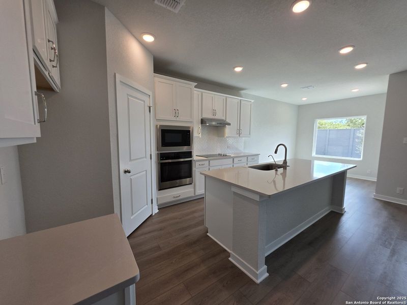 Furnished interior view inside a new home in The Summit at Saddlebrook Ranch 55's, Schertz (Image 11).