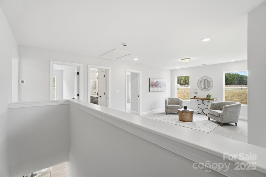 Furnished interior view inside a new home in Carrington, Stanley (Image 32).