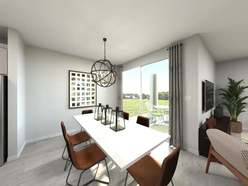 Furnished interior view inside a new home in , Apopka (Image 4).